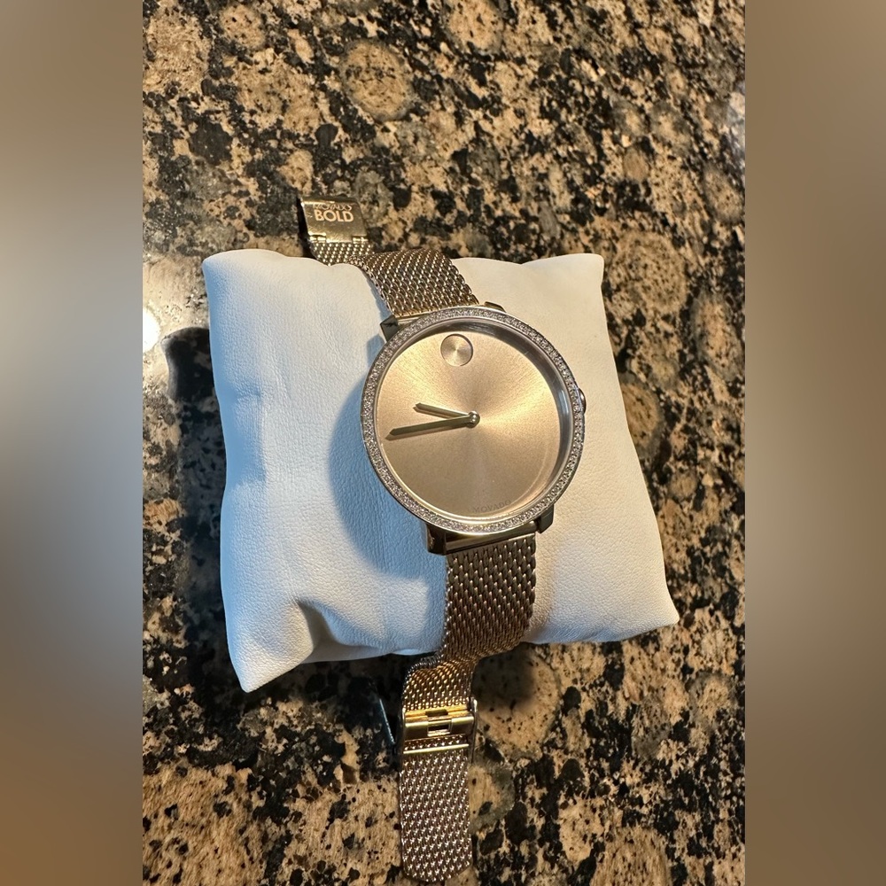 Movado Bold Shimmer Women’s Watch Rose Gold NF6U 0317